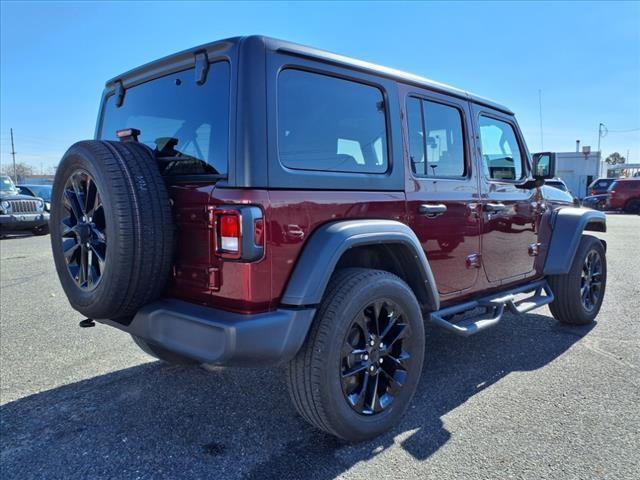 used 2021 Jeep Wrangler Unlimited car, priced at $30,193