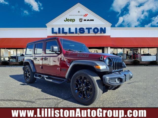 used 2021 Jeep Wrangler Unlimited car, priced at $30,193