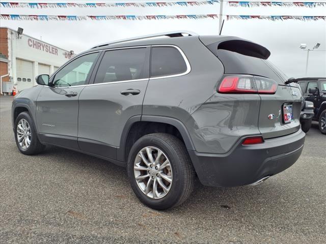 used 2021 Jeep Cherokee car, priced at $22,995