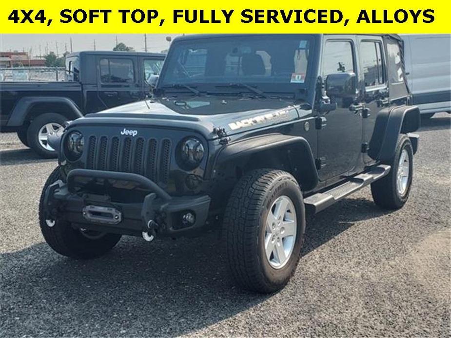 used 2017 Jeep Wrangler Unlimited car, priced at $19,300