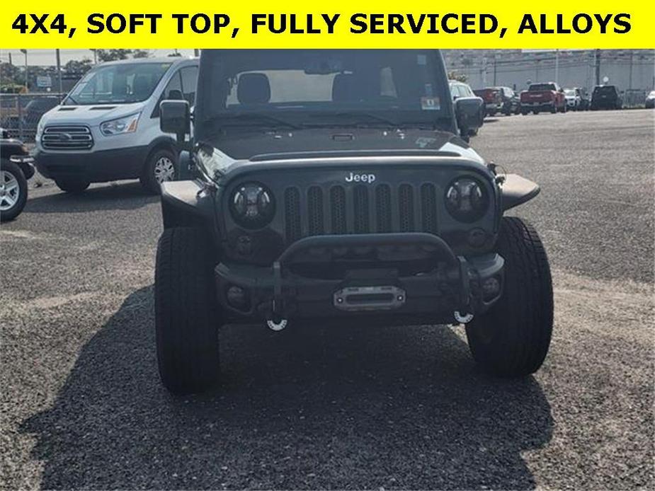 used 2017 Jeep Wrangler Unlimited car, priced at $19,300