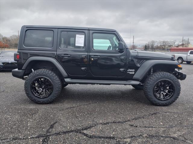 used 2020 Jeep Wrangler Unlimited car, priced at $35,300