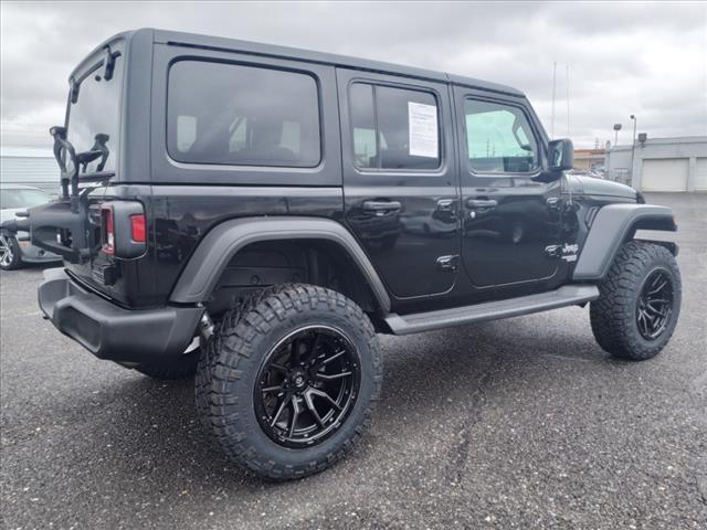 used 2020 Jeep Wrangler Unlimited car, priced at $35,300