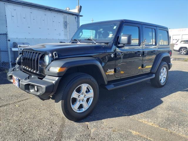 used 2020 Jeep Wrangler Unlimited car, priced at $24,970