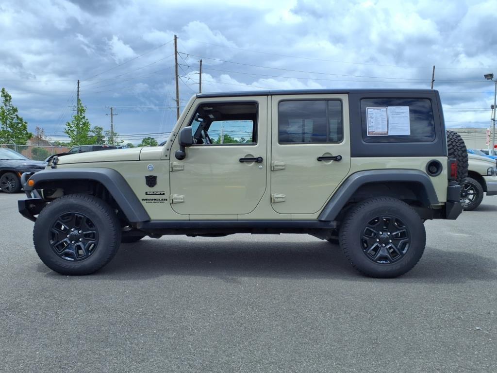 used 2017 Jeep Wrangler Unlimited car, priced at $20,500