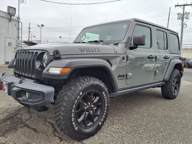 used 2021 Jeep Wrangler Unlimited car, priced at $34,625