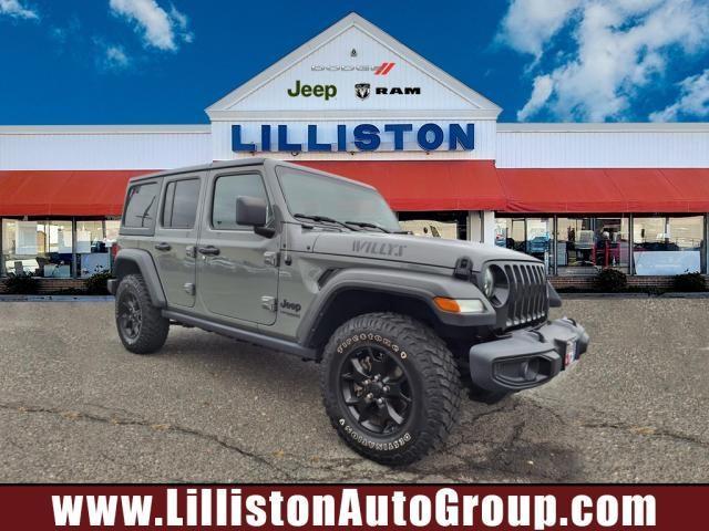 used 2021 Jeep Wrangler Unlimited car, priced at $34,300