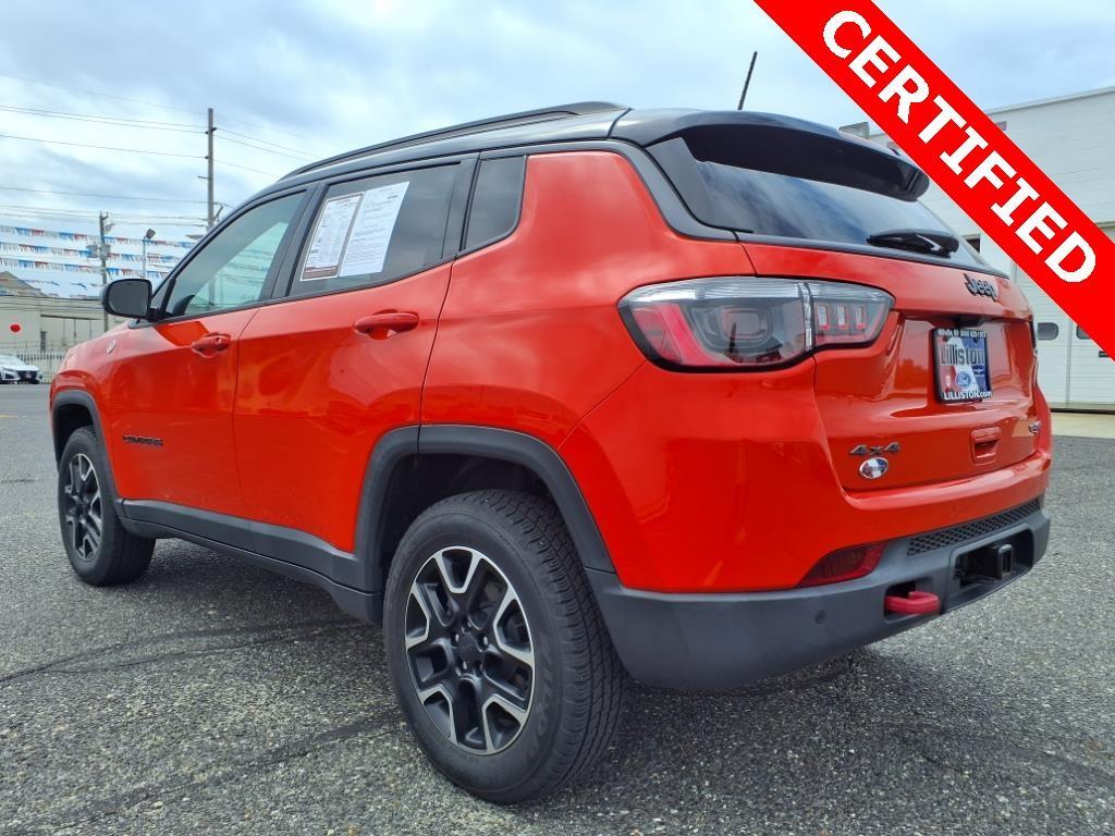 used 2021 Jeep Compass car, priced at $24,295
