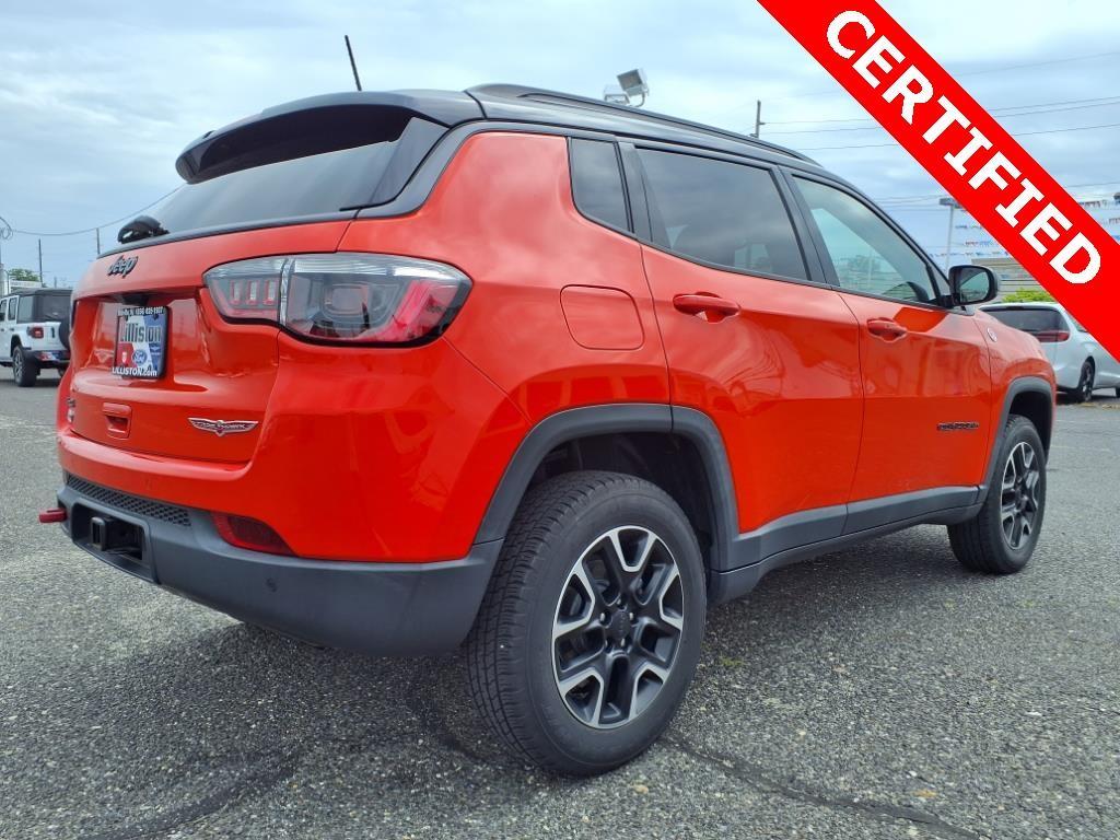 used 2021 Jeep Compass car, priced at $24,295