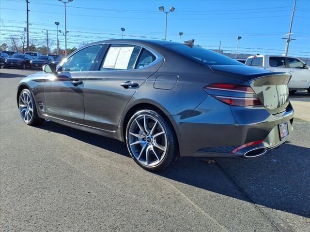 used 2024 Genesis G70 car, priced at $38,000