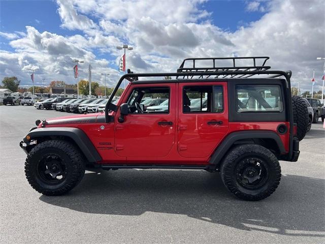 used 2018 Jeep Wrangler JK Unlimited car, priced at $24,900