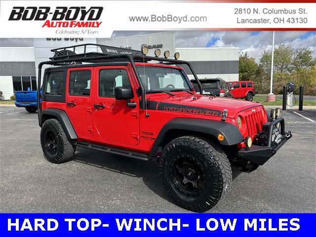 used 2018 Jeep Wrangler JK Unlimited car, priced at $24,900
