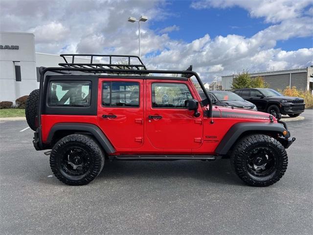 used 2018 Jeep Wrangler JK Unlimited car, priced at $24,900