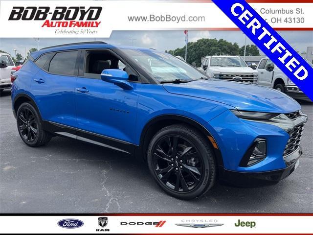 used 2021 Chevrolet Blazer car, priced at $29,059
