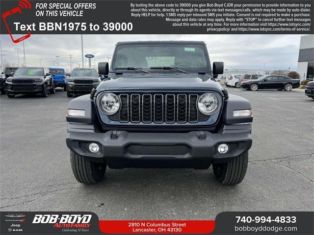 new 2025 Jeep Wrangler car, priced at $34,445