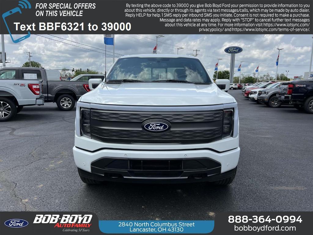 used 2024 Ford F-150 Lightning car, priced at $58,922