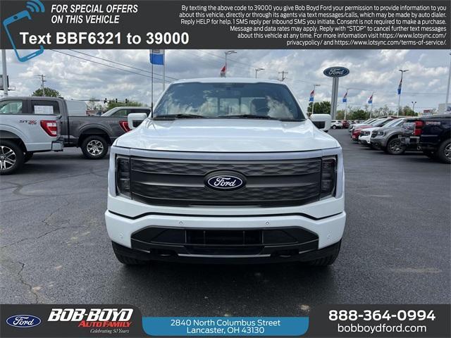 used 2024 Ford F-150 Lightning car, priced at $61,984