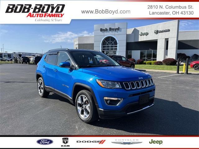 used 2020 Jeep Compass car, priced at $21,370