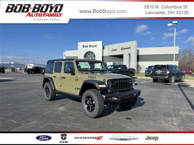 new 2025 Jeep Wrangler car, priced at $50,475