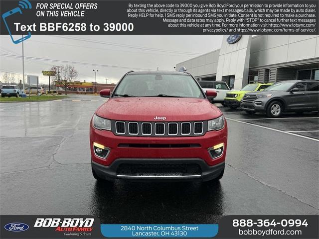 used 2020 Jeep Compass car, priced at $20,895
