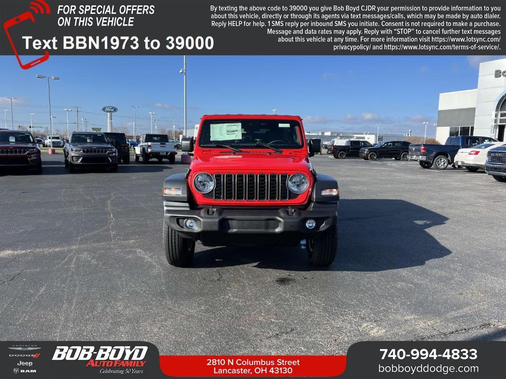 new 2025 Jeep Wrangler car, priced at $47,746