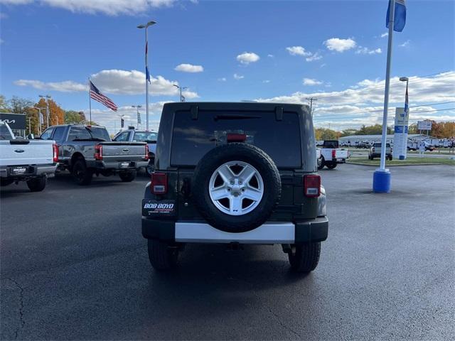 used 2015 Jeep Wrangler Unlimited car, priced at $16,846