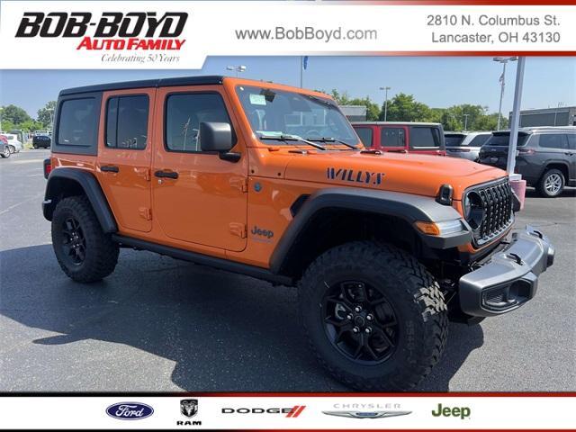 new 2025 Jeep Wrangler 4xe car