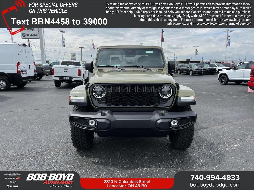 new 2025 Jeep Gladiator car, priced at $47,790