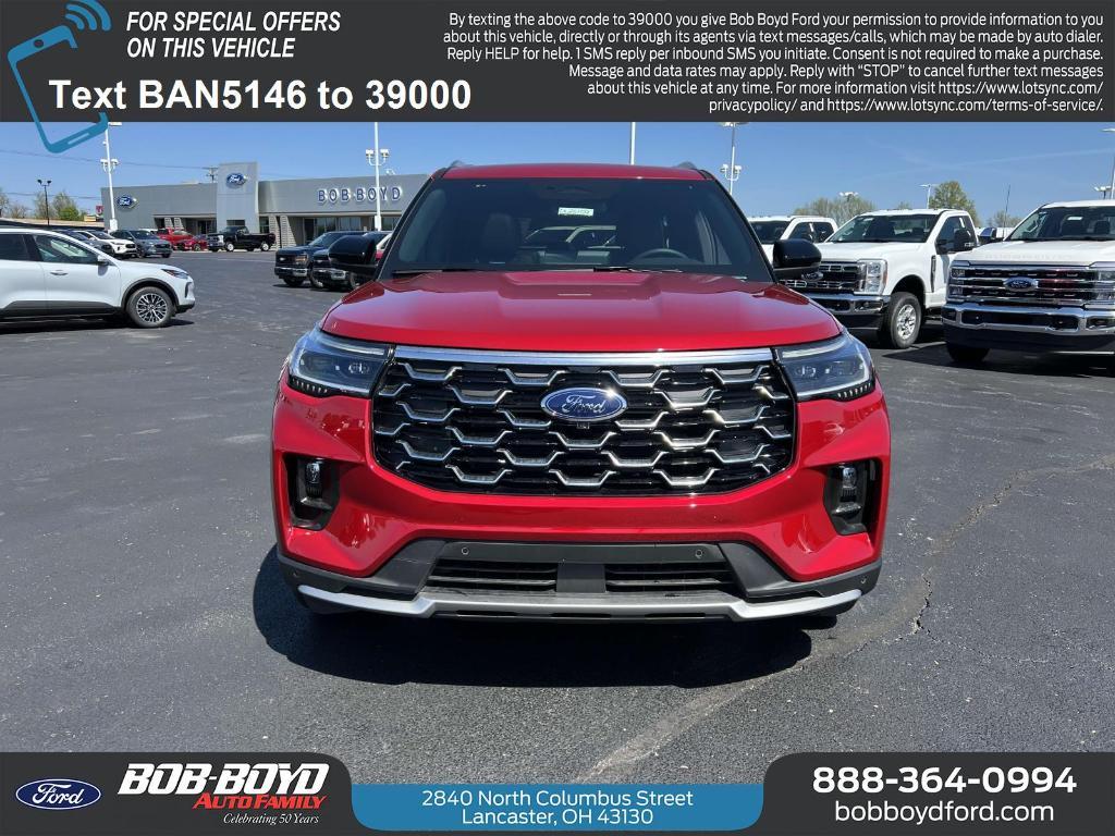 new 2025 Ford Explorer car, priced at $54,201