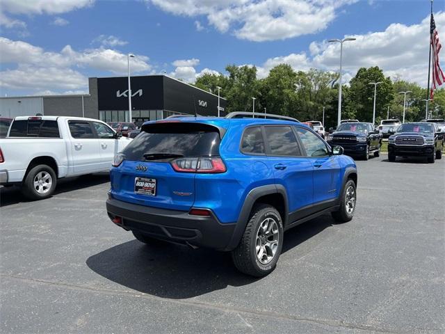 used 2021 Jeep Cherokee car, priced at $27,000