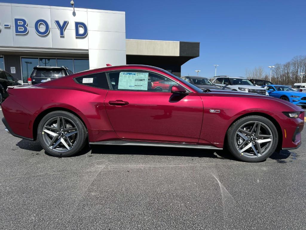 new 2025 Ford Mustang car, priced at $54,205