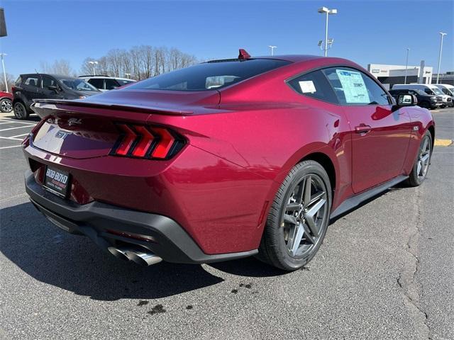 new 2025 Ford Mustang car, priced at $58,555