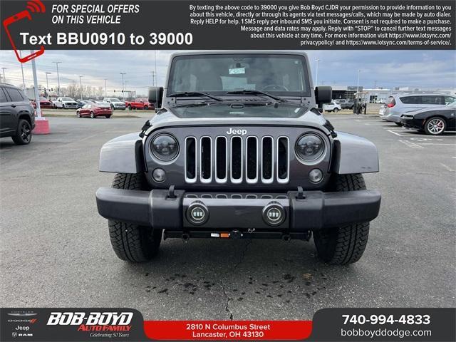 used 2018 Jeep Wrangler JK Unlimited car, priced at $22,542