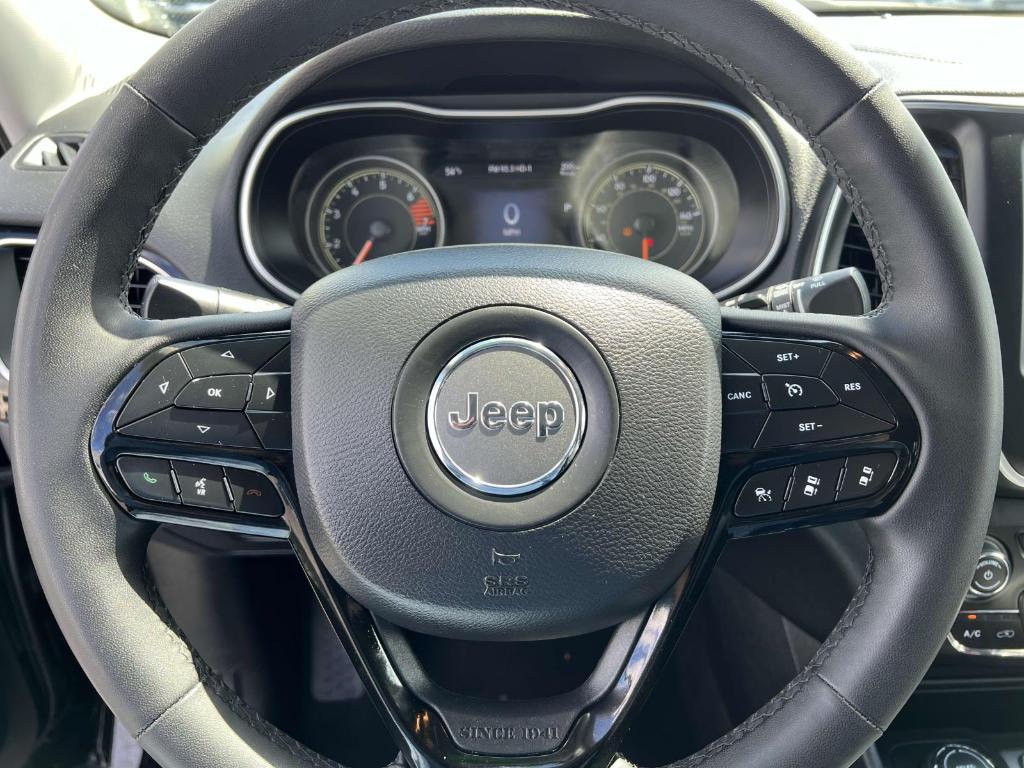 used 2023 Jeep Cherokee car, priced at $22,000
