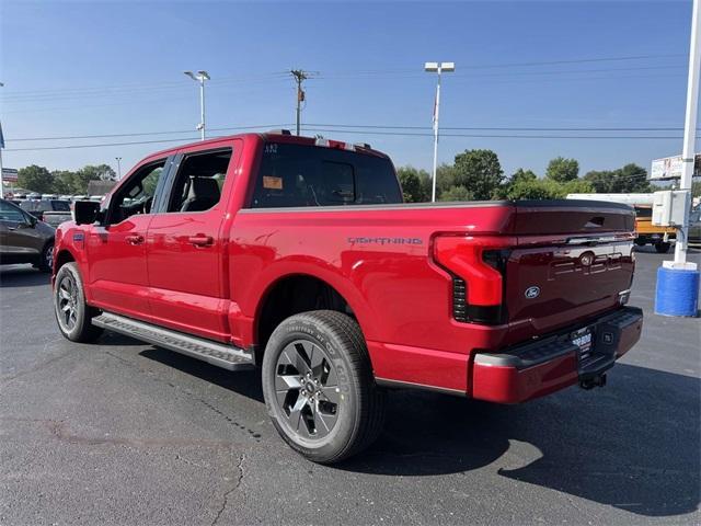 new 2025 Ford F-150 Lightning car, priced at $81,880