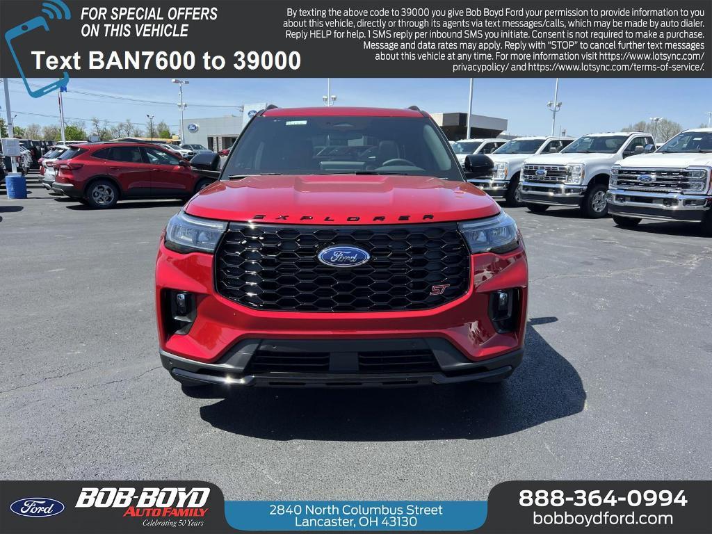 new 2025 Ford Explorer car, priced at $57,831