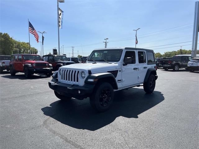 used 2022 Jeep Wrangler Unlimited car, priced at $29,000