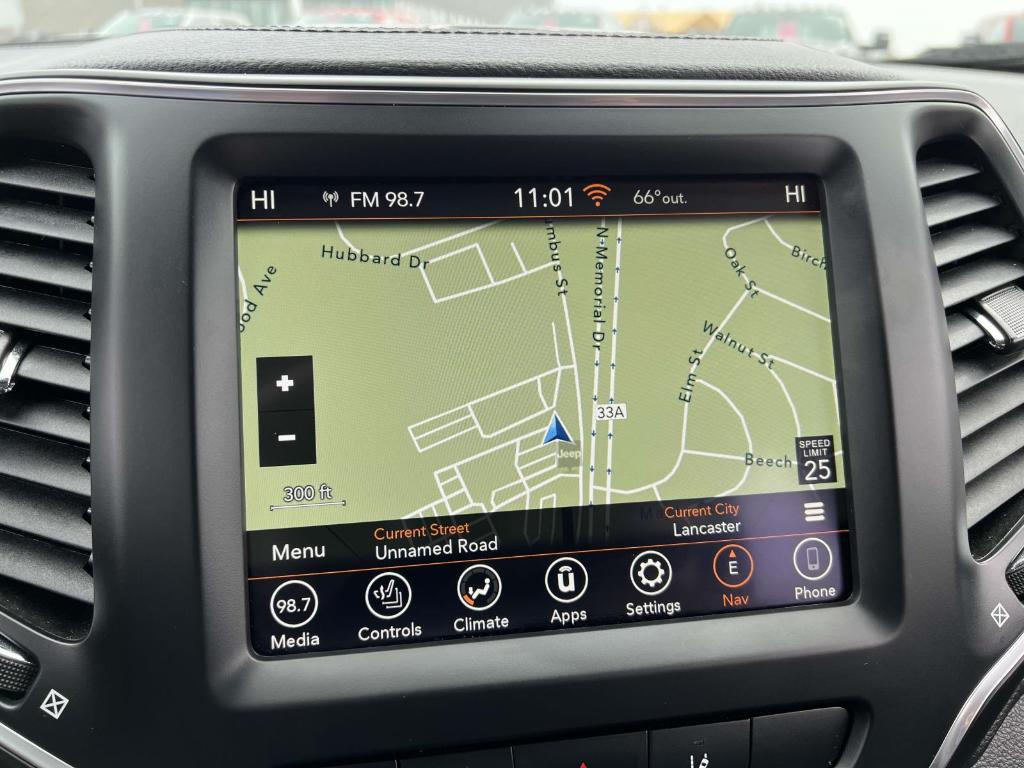 used 2023 Jeep Cherokee car, priced at $22,000