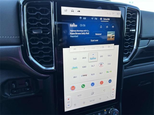 new 2025 Ford Ranger car, priced at $50,155