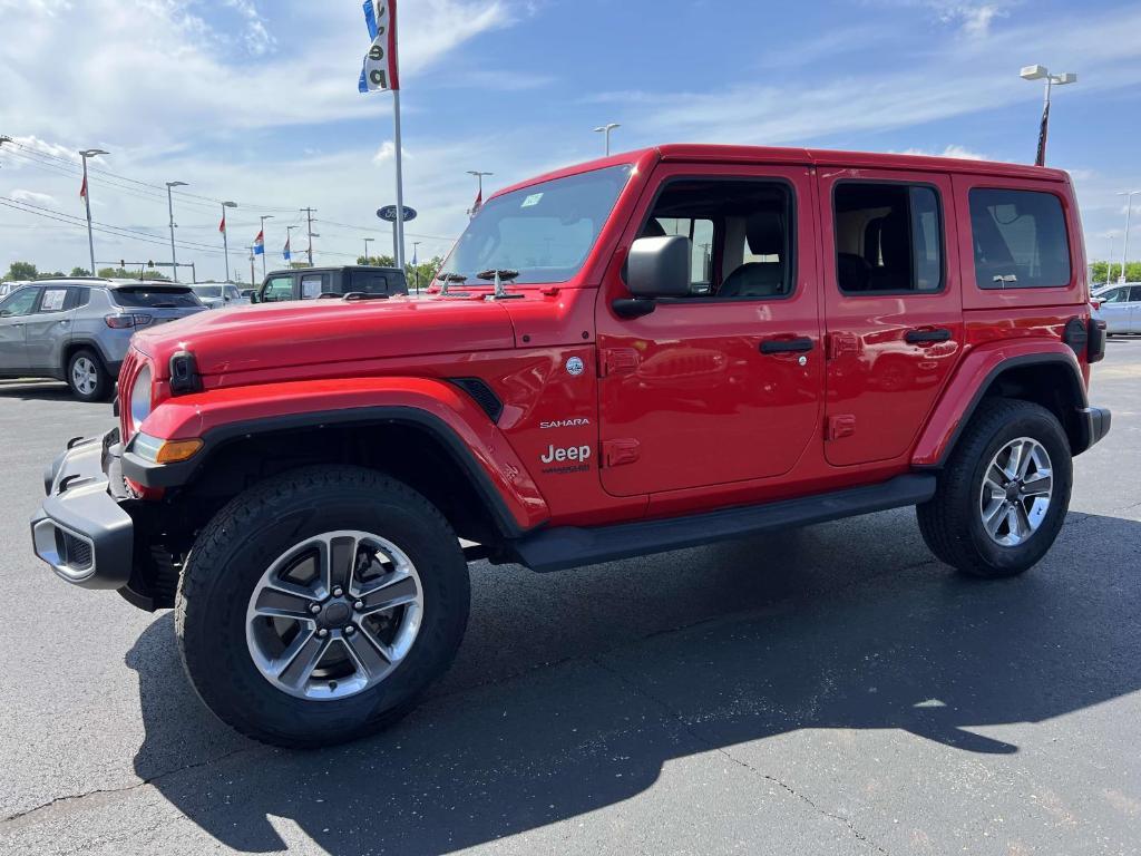 used 2021 Jeep Wrangler Unlimited car, priced at $31,000