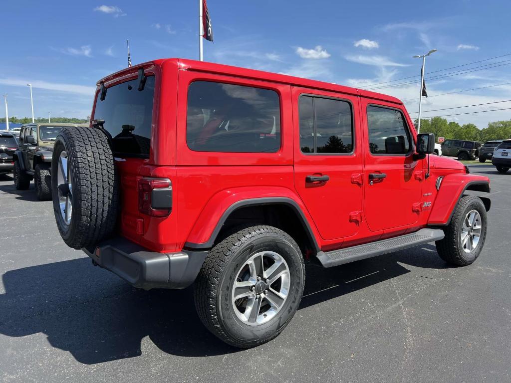 used 2021 Jeep Wrangler Unlimited car, priced at $31,000