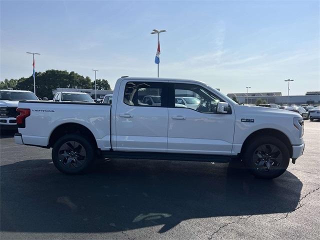 new 2025 Ford F-150 Lightning car, priced at $74,560
