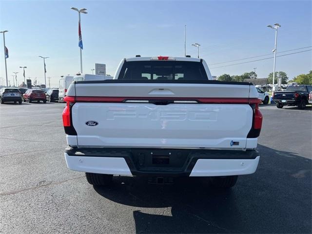 new 2025 Ford F-150 Lightning car, priced at $74,560