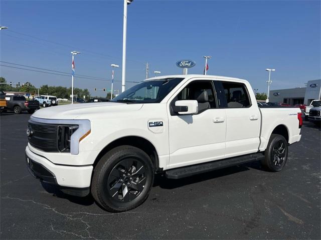 new 2025 Ford F-150 Lightning car, priced at $74,560