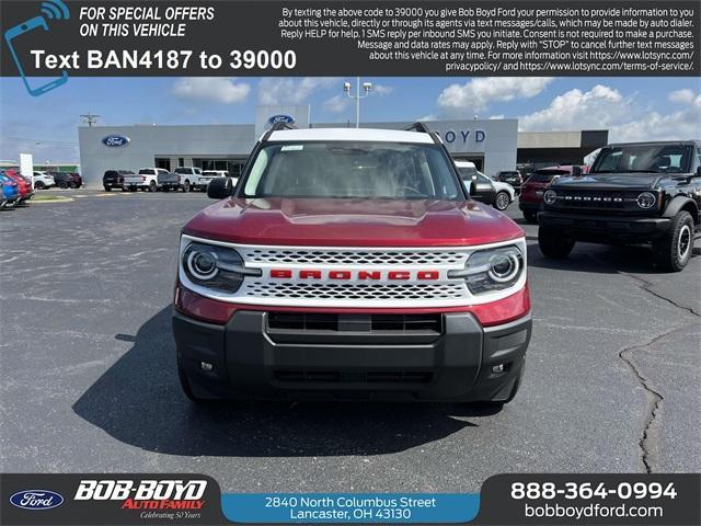 new 2025 Ford Bronco Sport car, priced at $38,360