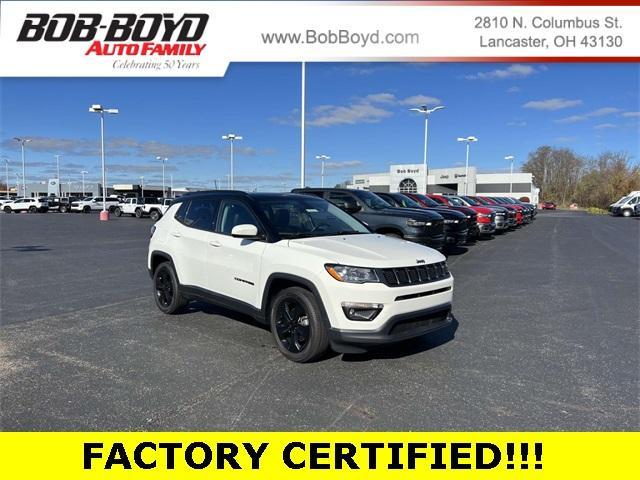 used 2021 Jeep Compass car, priced at $21,900