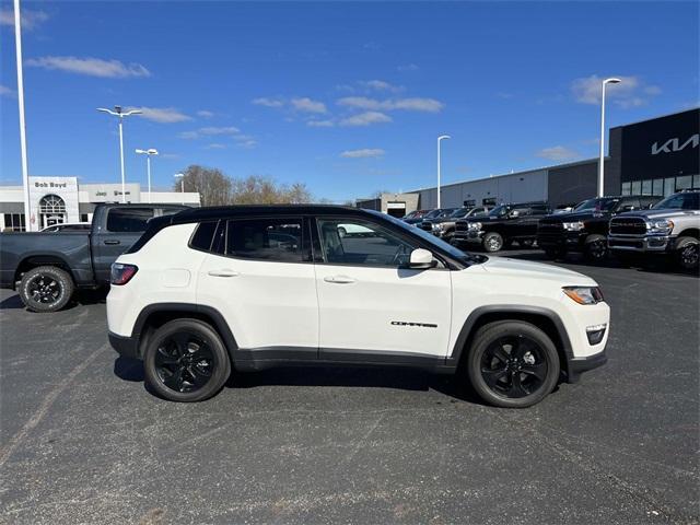 used 2021 Jeep Compass car, priced at $21,900