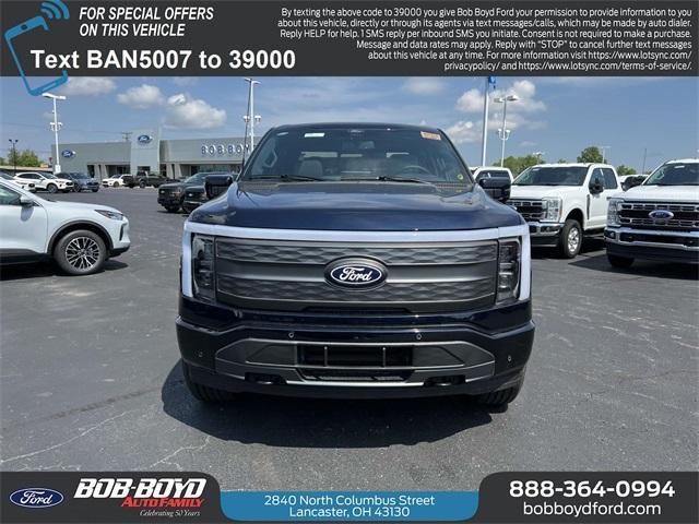 new 2025 Ford F-150 Lightning car, priced at $72,675