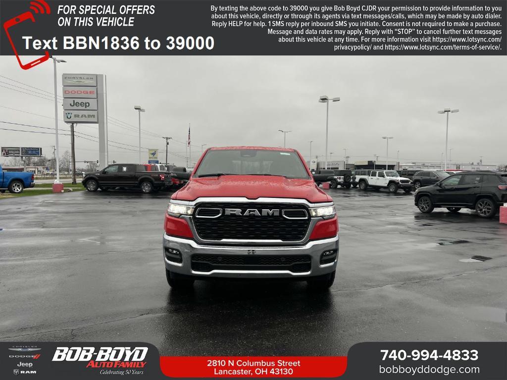 new 2025 Ram 1500 car, priced at $52,595