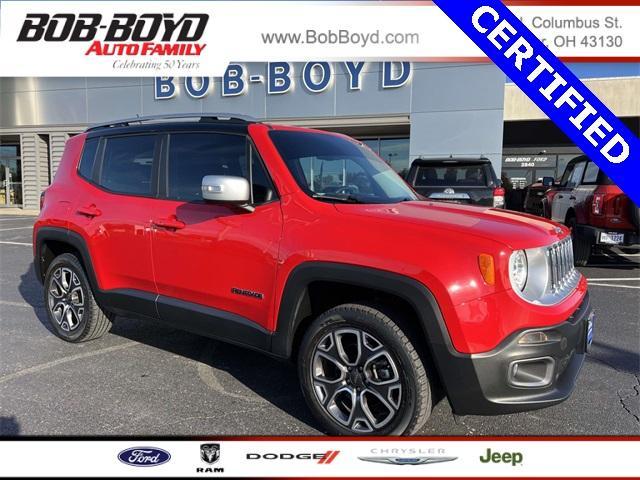 used 2017 Jeep Renegade car, priced at $15,344